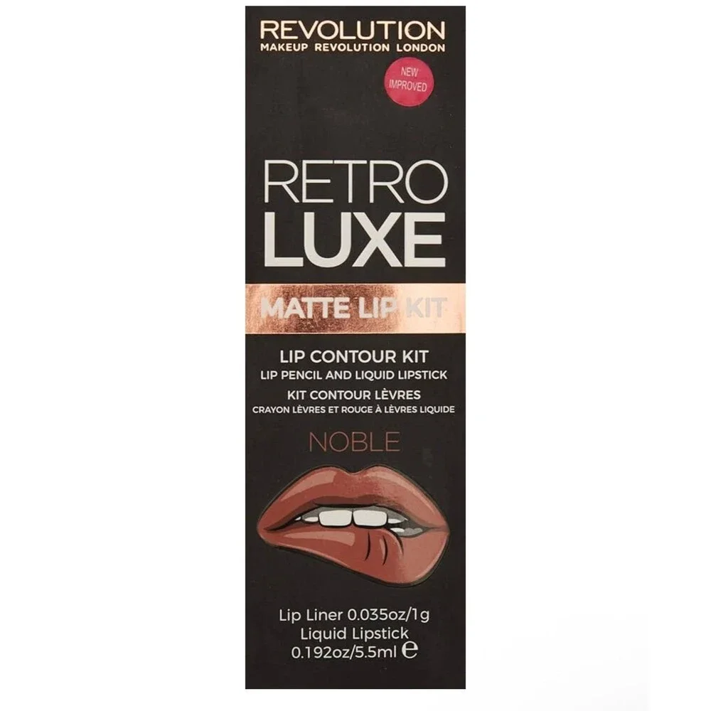 089/ Makeup Revolution London Matte Lip Kit Noble